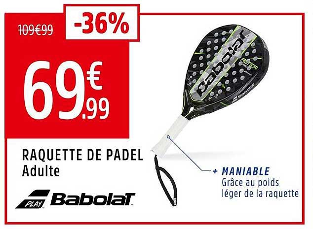 RAQUETTE DE PADEL Adulte