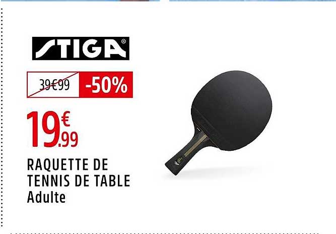 RAQUETTE DE TENNIS DE TABLE