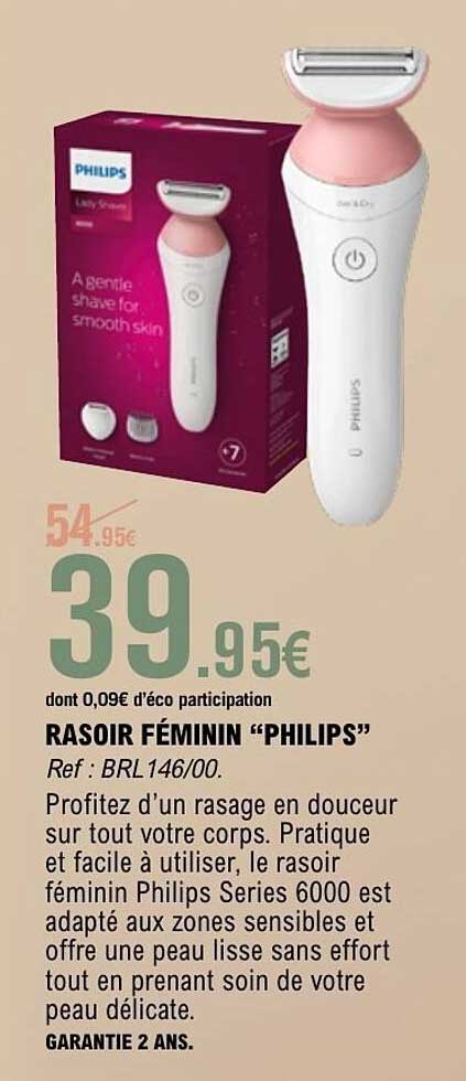 RASOIR FÉMININ “PHILIPS”