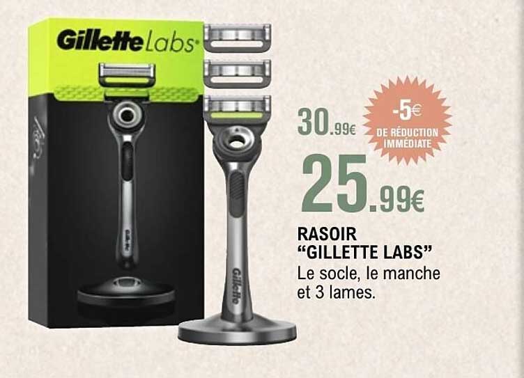 RASOIR “GILLETTE LABS”
