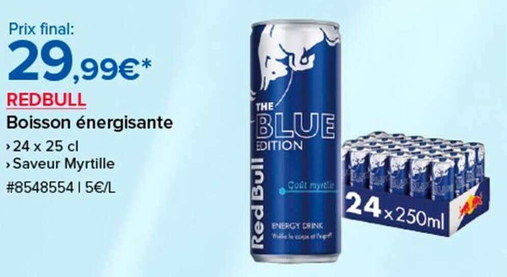 REDBULL Boisson énergisante