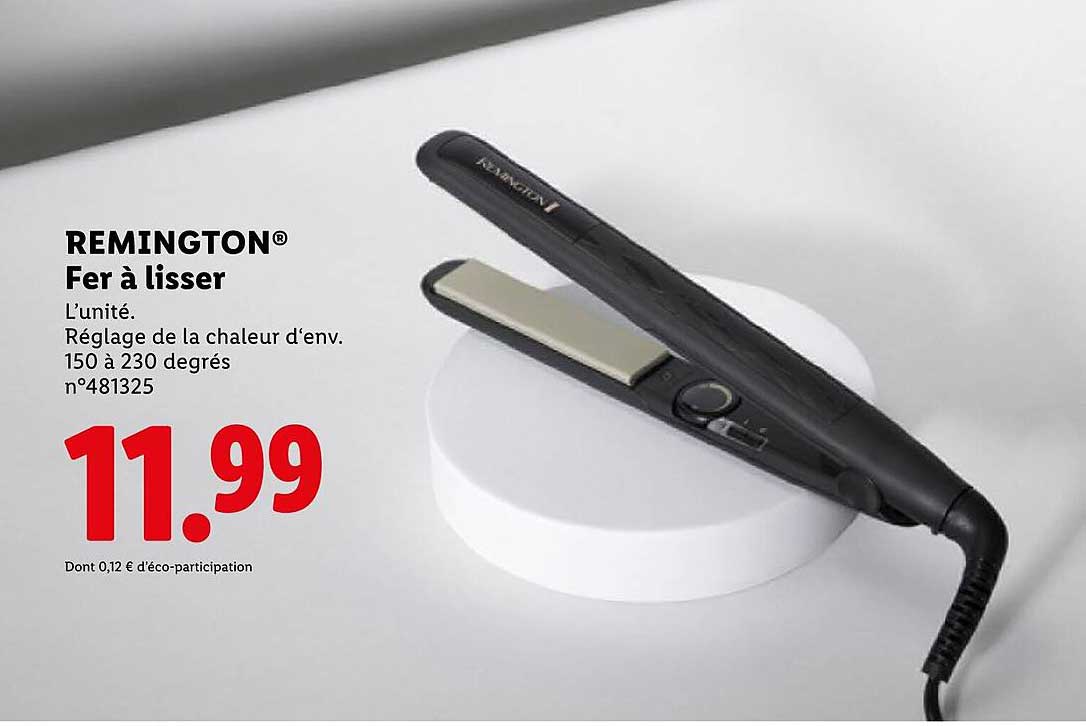 REMINGTON® Fer à lisser