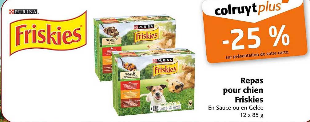 Repas pour chien Friskies