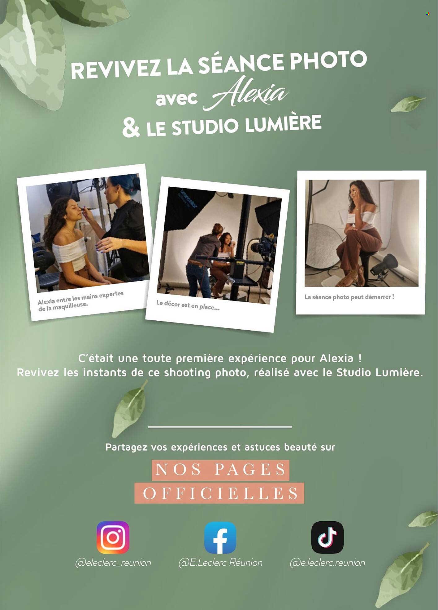 REVIVEZ LA SÉANCE PHOTO avec Alexia & LE STUDIO LUMIÈRE