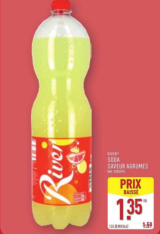 RIVER® SODA SAVEUR AGRUMES