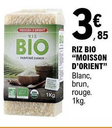 RIZ BIO "MOISSON D'ORIENT"
