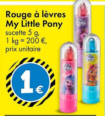 Rouge à lèvres My Little Pony