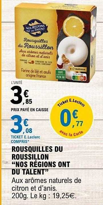 ROUSQUILLES DU ROUSSILLON "NOS RÉGIONS ONT DU TALENT"