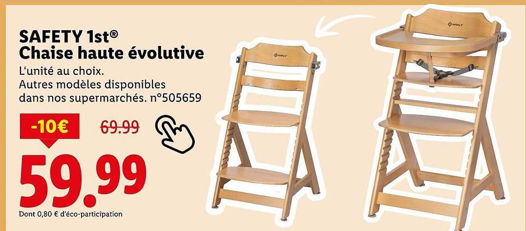 SAFETY 1st® Chaise haute évolutive