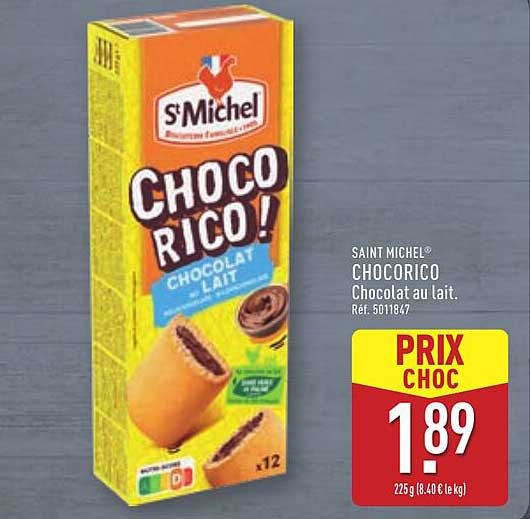 SAINT MICHEL® CHOCORICO Chocolat au lait.