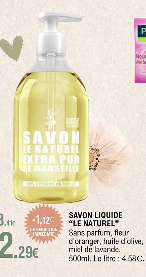 SAVON LIQUIDE “LE NATUREL”