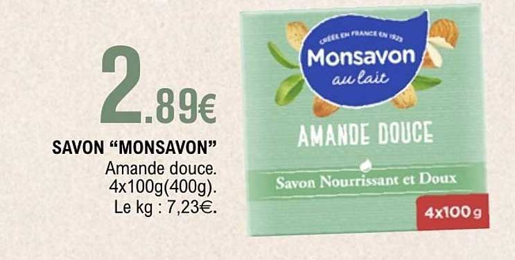 SAVON “MONSAVON”