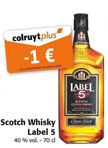 Scotch Whisky Label 5