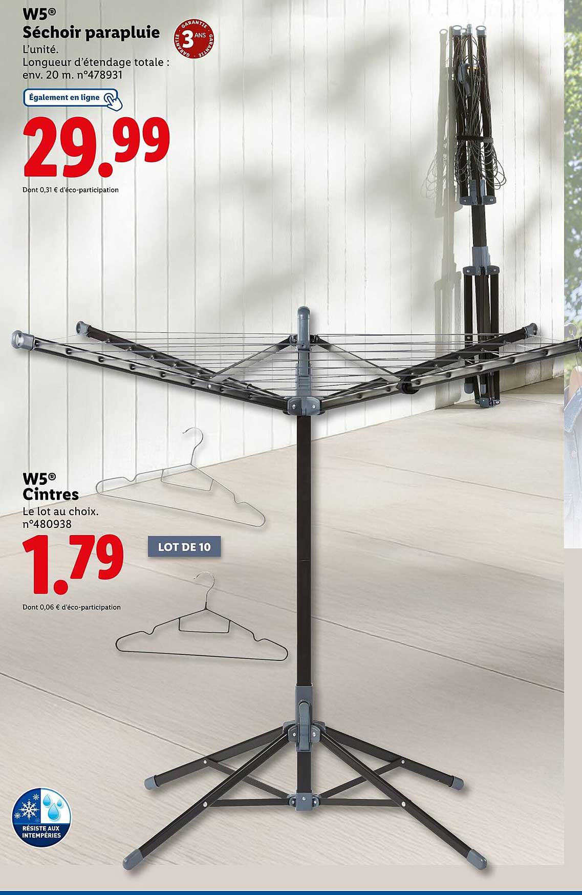 Séchoir parapluie