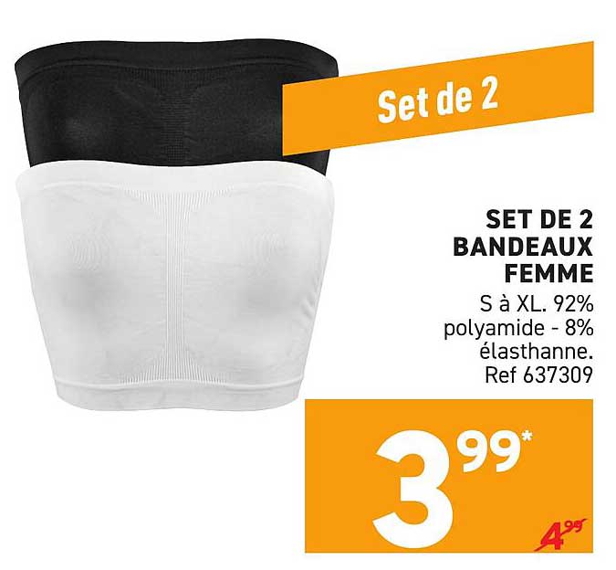 SET DE 2 BANDEAUX FEMME