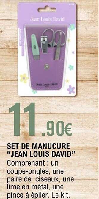 SET DE MANUCURE “JEAN LOUIS DAVID”