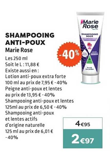 SHAMPOOING ANTI-POUX