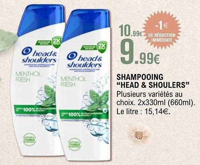 SHAMPOOING "HEAD & SHOULERS"