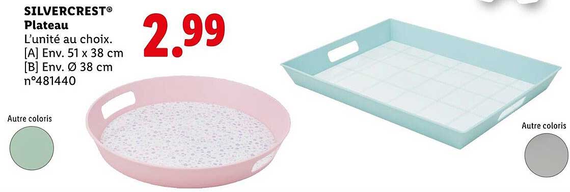 SILVERCREST® Plateau