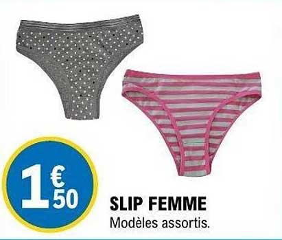 SLIP FEMME