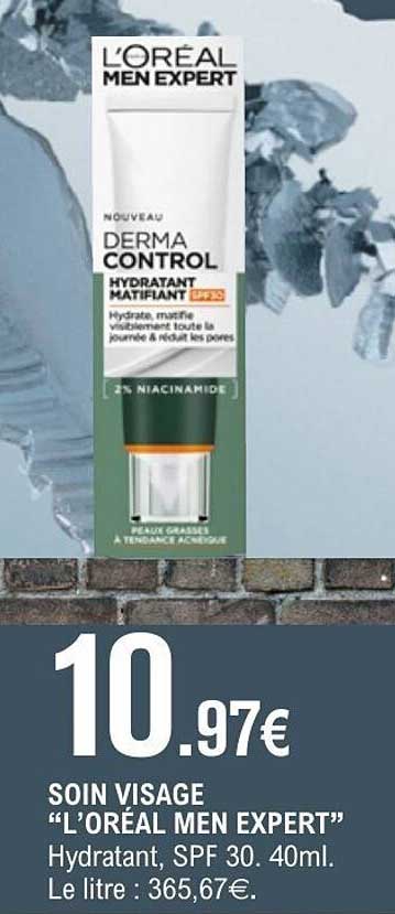 SOIN VISAGE "L'ORÉAL MEN EXPERT"