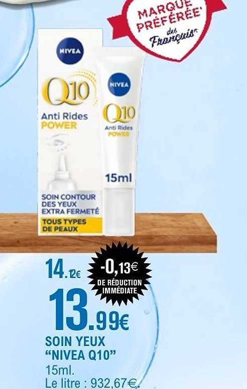 SOIN YEUX "NIVEA Q10" 15ml.