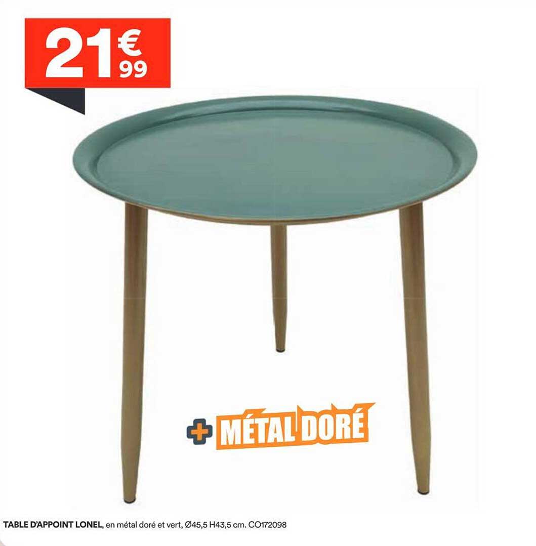 TABLE D'APPOINT LONEL