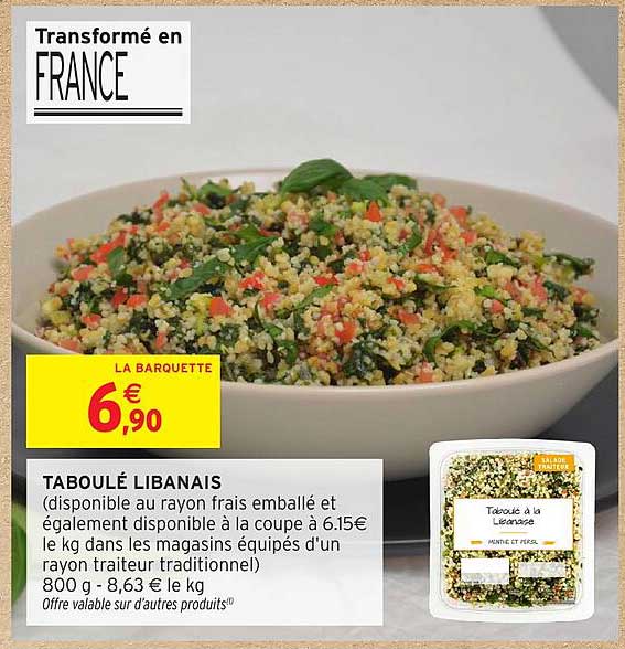 TABOULÉ LIBANAIS