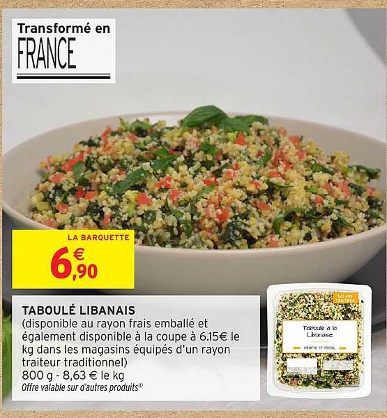 TABOULÉ LIBANAIS