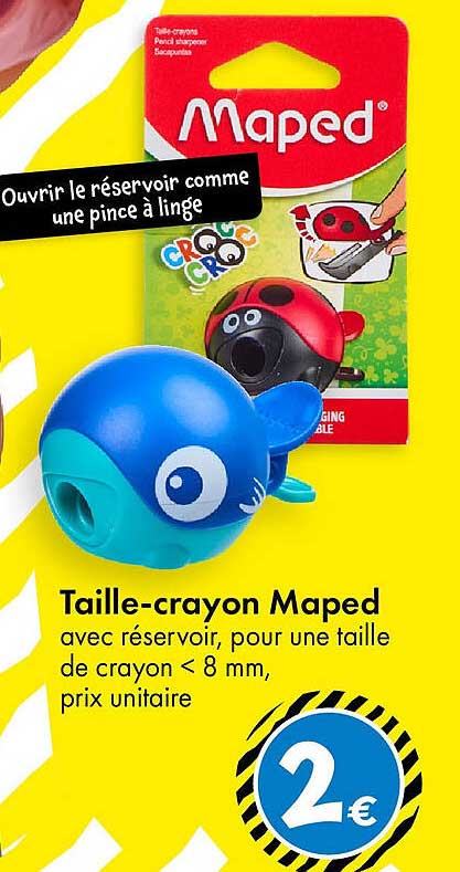 Taille-crayon Maped avec réservoir