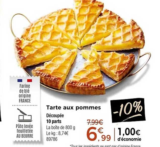 Tarte aux pommes