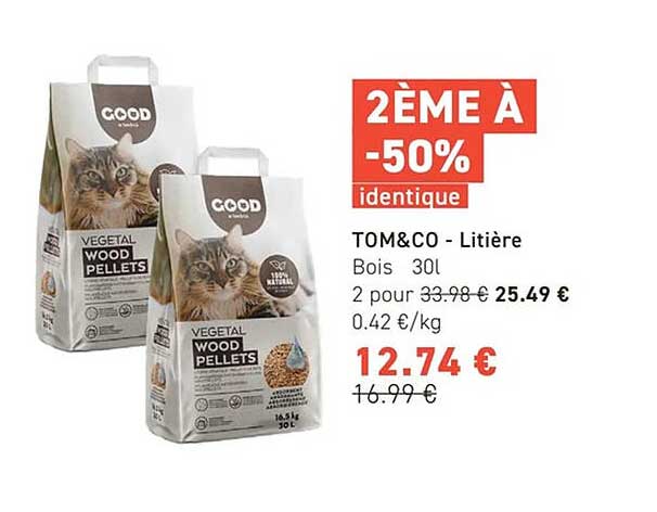 TOM&CO - Litière