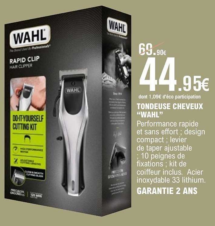 TONDEUSE CHEVEUX “WAHL”