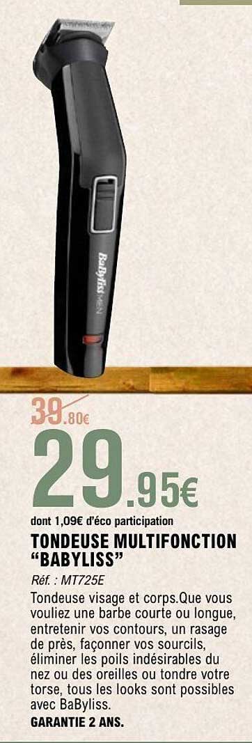 TONDEUSE MULTIFONCTION "BABYLISS"