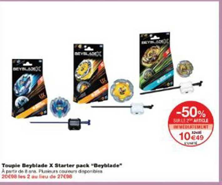 Toupie Beyblade X Starter pack "Beyblade"