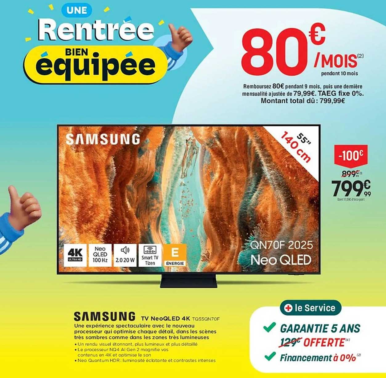 UNE Rentrée bien équipée