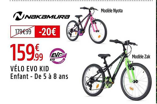VÉLO EVO KID Enfant - De 5 à 8 ans