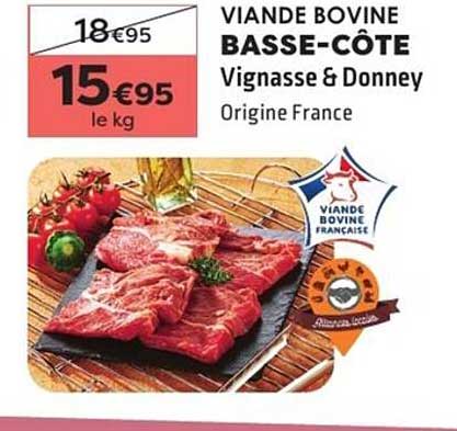 VIANDE BOVINE BASSE-CÔTE Vignasse & Donney