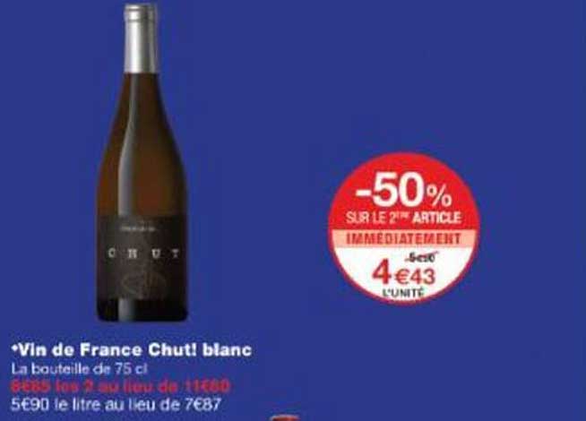 Vin de France Chut! blanc