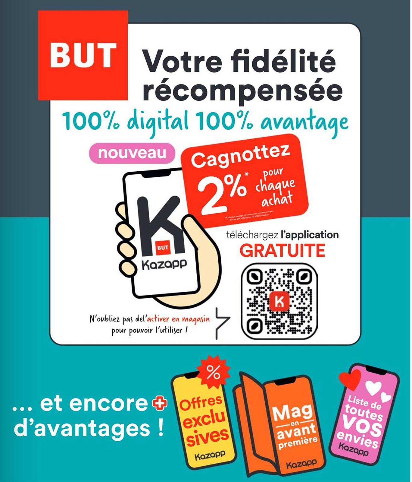 Votre fidélité récompensée 100% digital 100% avantage