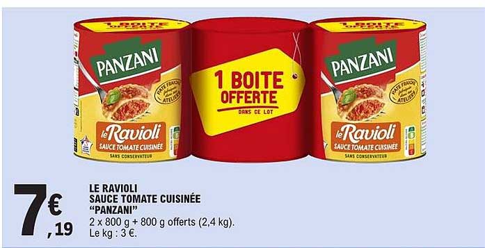 1 BOITE OFFERTE DANS CE LOT
