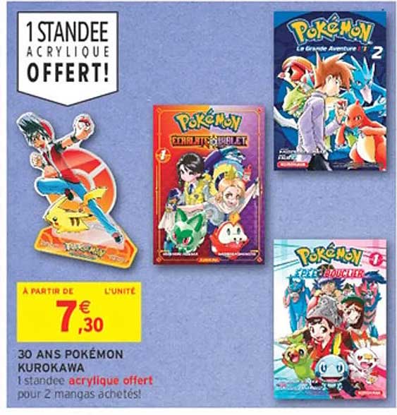 1 STANDEE ACRYLIQUE OFFERT!