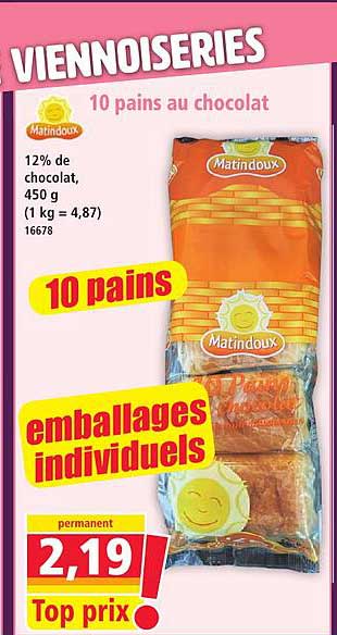 10 pains au chocolat