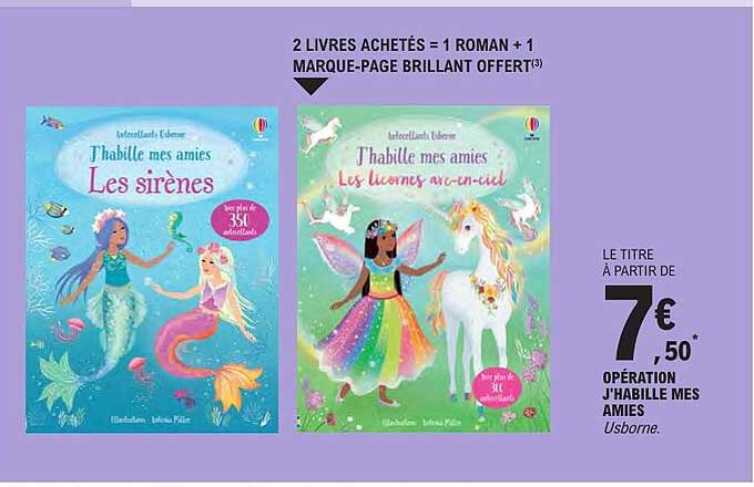 2 LIVRES ACHETÉS = 1 ROMAN + 1 MARQUE-PAGE BRILLANT OFFERT(3)