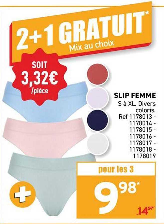 2+1 GRATUIT* Mix au choix