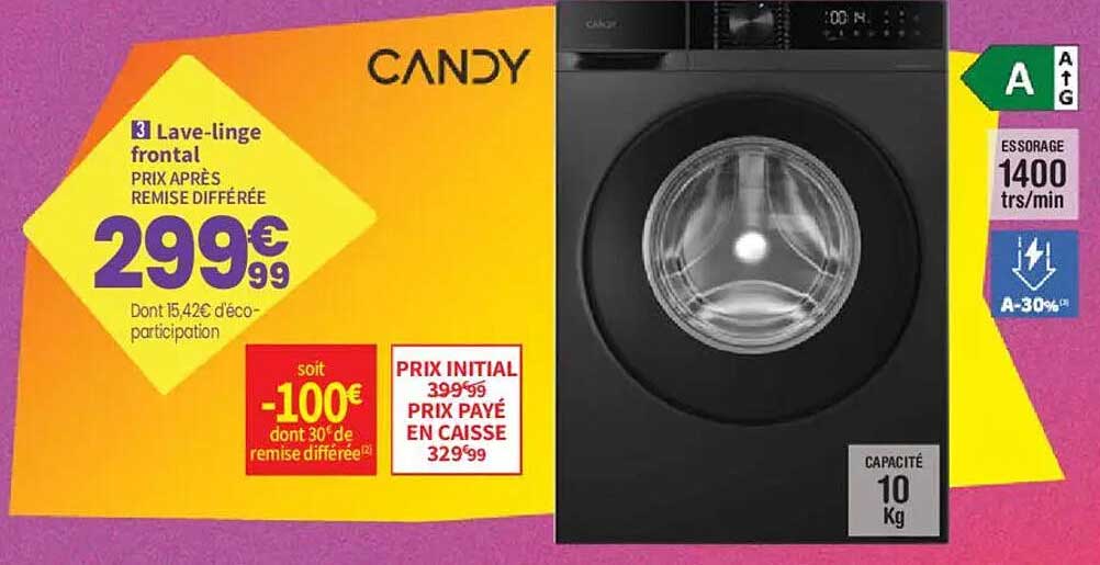 3 Lave-linge frontal