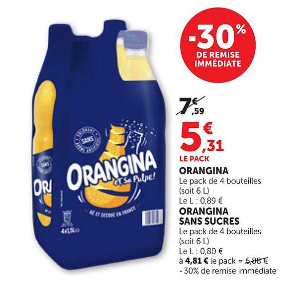 -30% DE REMISE IMMÉDIATE