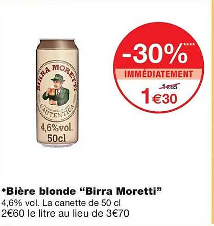 -30% IMMÉDIATEMENT