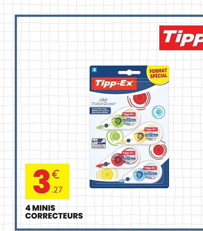 4 MINIS CORRECTEURS