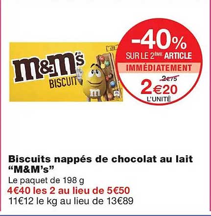 -40% SUR LE 2ÈME ARTICLE IMMÉDIATEMENT